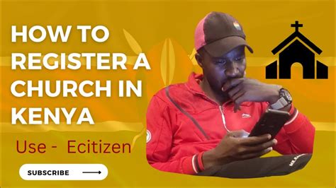 How to register a church in kenya