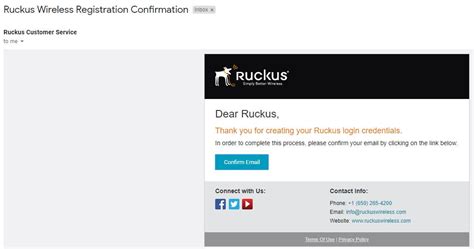 How to register an account on Ruckus Support portal