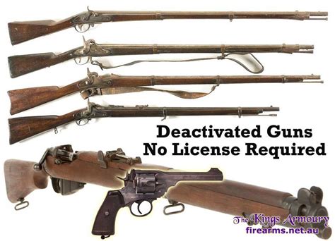 How to register deactivated weapons.  FAQs 1.  Now for an unlikely answer, if the gun ...