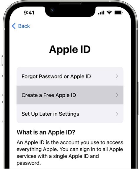 How to register in apple id