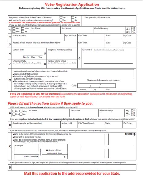 How to register name in voting list
