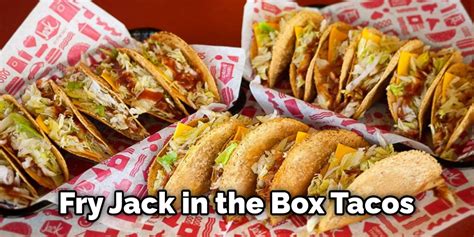 Craving for tacos? Jack in the Box has you covered with their signature two tacos, made with crispy shells, beef filling, American cheese, lettuce and taco sauce. Whether you want them for breakfast, lunch or dinner, you can get them for a great value at any time of the day. Don't miss this classic menu item that has been satisfying customers for over 50 years.. 