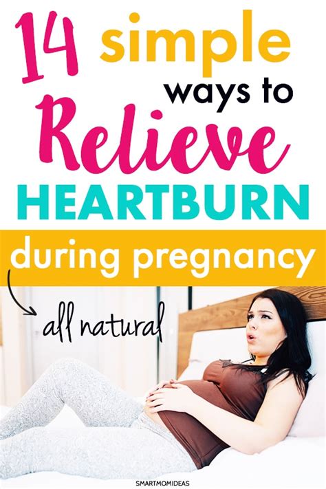 How to relieve heartburn in pregnancy