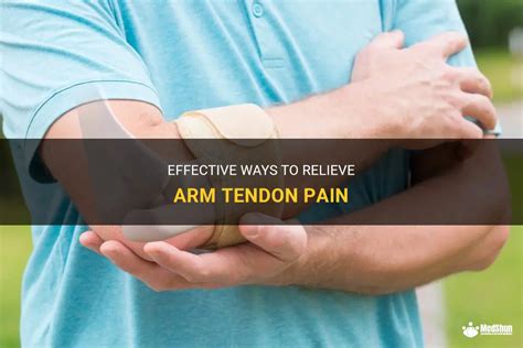 How to relieve tendonitis in arm