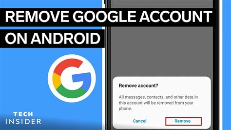 How to remove a Google account on Android ‐ Reviews App