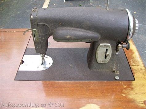 How to remove a vintage sewing machine - My Repurposed Life® …