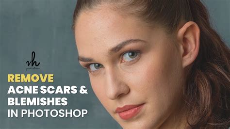How to remove acne scars in photoshop