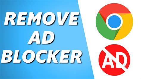 How to remove ad blocker in chrome