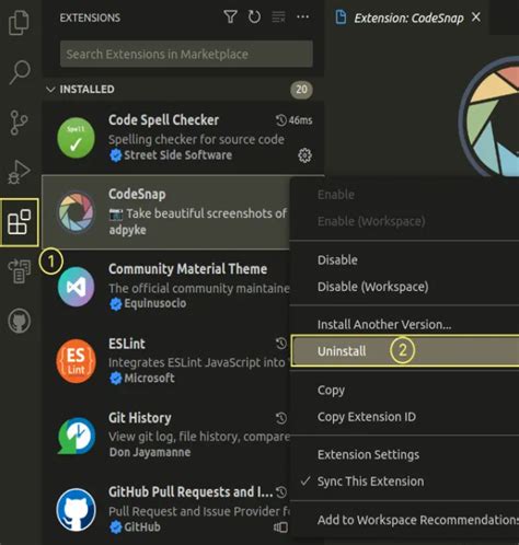 How to remove awkwardness between friends.  Uninstall an extension To the right of y...