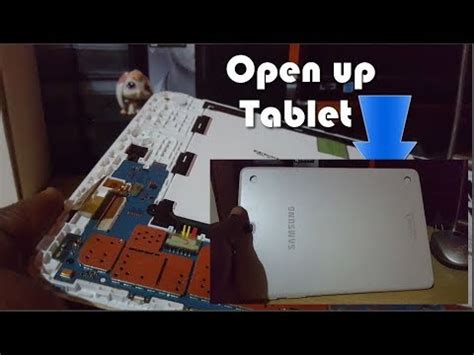 How to remove back cover of Samsung Tablet:-No special tools …