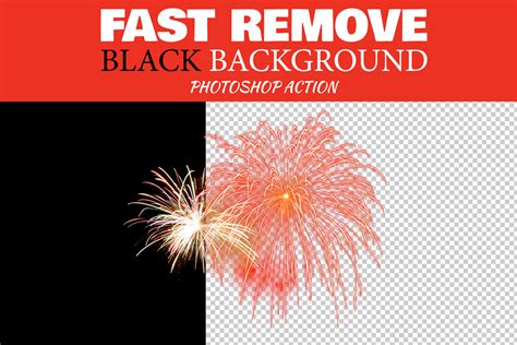 How to remove black background in photoshop
