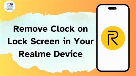 How to remove clock from lock screen in realme.  Does anybody know how to remove th...