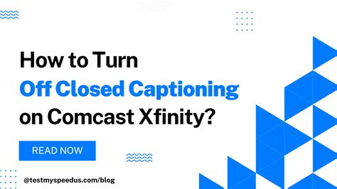 Learn How to Turn off Closed Captioning on Comcast Xfinity. Follow our step-by-step guide to customize your viewing experience today.. 