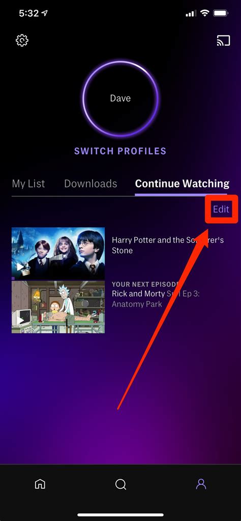 How to remove continue watching from hbo max. Phone or tablet: Tap the Profile icon, then Continue Watching, and then swipe left on the item you want to remove, then tap X.To remove multiple items, tap Edit.Tap the X next to the item you want to remove, or Clear All to remove everything. 