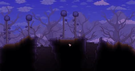 The Corruption is a biome in Terraria that begins t