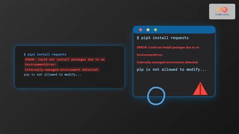 How to remove externally managed environment.  Use the --break-system-packages flag o...