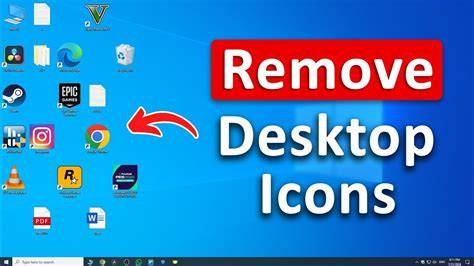 How to remove icons from desktop windows 10.  Step 5: Under related settings, Click on "...