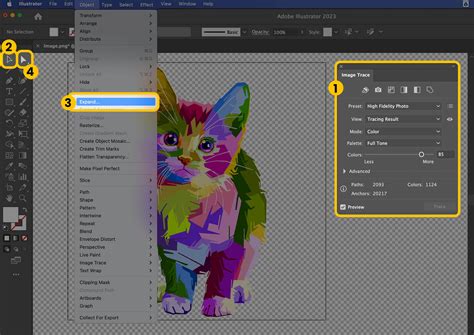 How to remove image background in illustrator