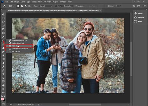 How to remove items in photoshop