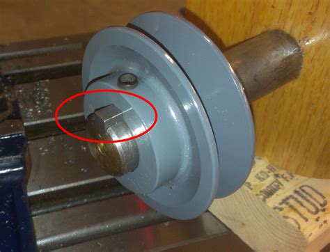 How to remove keyway from motor shaft.  By following the steps outlined in th...