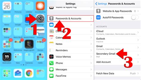 How to remove mail account in iphone