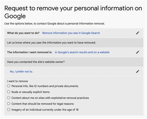 How to remove personal information from google.  Google has now updated a too...