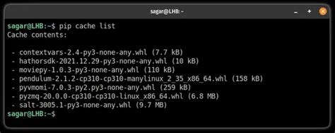 How to remove pip cache.  I know I can remove this directory after all my ...