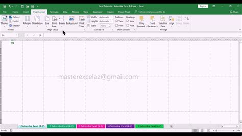 How to remove printer lines in excel
