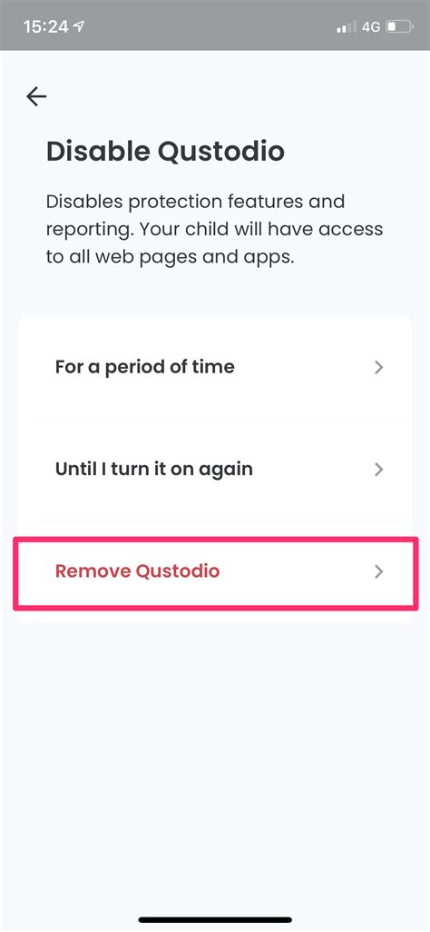 How to remove qustodio from android.  Only do so occasionally, toggle off the bare minimum sett...