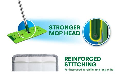 How to remove sabco mop head.  6 Take microfibre refill and align plastic ring wit...