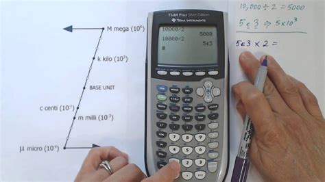 How to work with numbers in scientific notation with the TI-84 Plus calculator. Demonstrates how to toggle back-and-forth between …