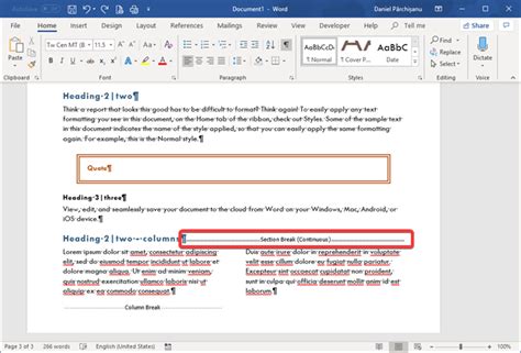 How to remove section break in word 2016 for windows scannerjawer