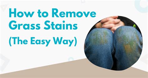 How to remove set in grass stains