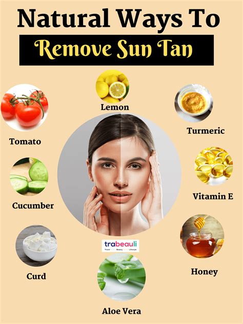 How to remove tan in winter