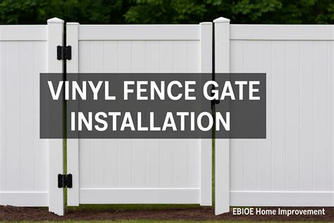 How to remove vinyl fence gate.  We will take you through the gate har...