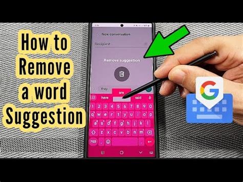 How to remove word suggestion on your keyboard