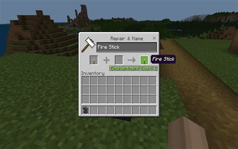 How to rename things in minecraft