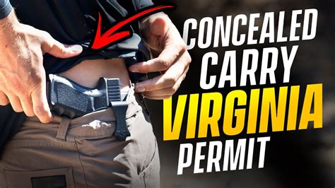 How to renew concealed carry in va