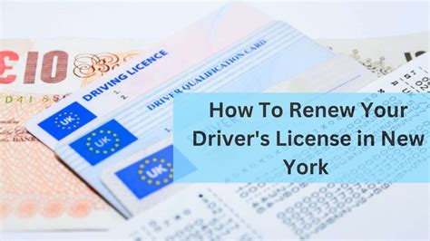 How to renew drivers license in ny