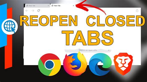 How to reopen closed tab in Chrome, Opera, Firefox, Edge or Safari