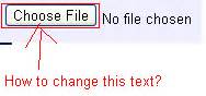 How to replace a file input