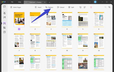 How to replace a page in pdf