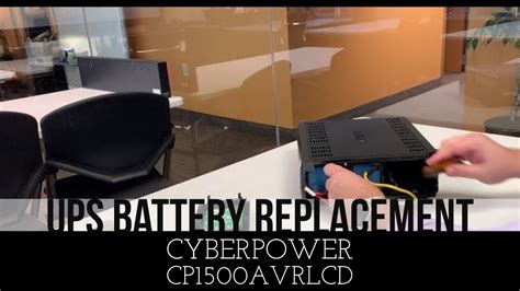 How to replace batteries in a CyberPower CP1500AVRLCD UPS