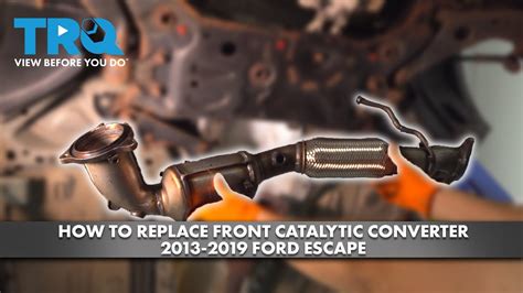 How to replace catalytic converter ford escape