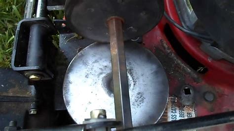 How to replace drive belt on snapper self propelled mower.  I go through step by ...