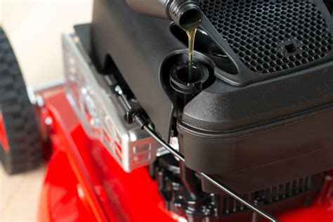 How to replace oil in lawn mower