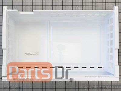 How to replace the upper freezer tray part DA9712641D in a Samsung