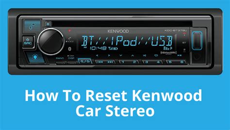 How to reset a kenwood stereo. The KAC-M1824BT remote control is designed to be mounted in places that are exposed to the elements. To operate in these conditions the remote control has a IPX-5 certification. This water resistant certification is the grade at which a device continues to function when directly subjected to 12.5 L of water per minute from all directions using ... 