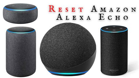 How to reset alexa echo device.  Zur&uuml;cksetzen auf die Werkseinstellungen vorbereite...