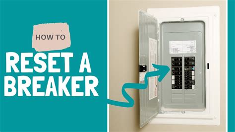 How to reset circuit breaker. Resetting a tripped circuit breaker is incredibly simple, even more so than replacing a fuse. Head to your electrical panel and open the box. The breaker handle will likely be in a position somewhere between … 